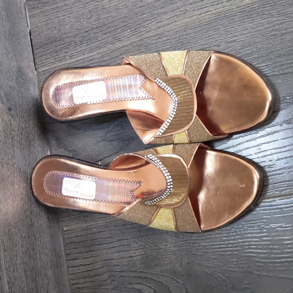 Bronze High Heels